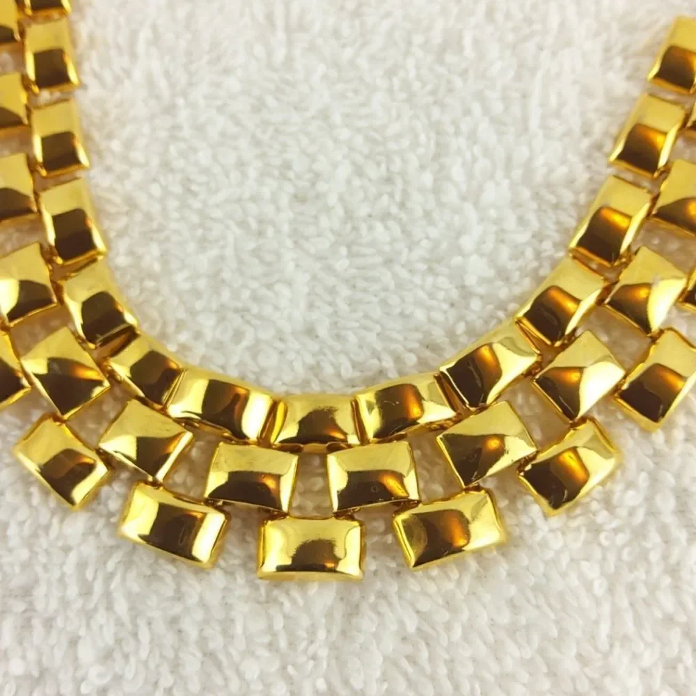 (3/$20) gold tone bracelet with links